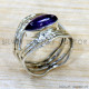 Amethyst 925 Sterling Silver Ring (SJWR-2634) Amethyst 925 Sterling Silver Ring (SJWR-2634)