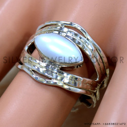 Pearl 925 Sterling Silver Ring (SJWR-2636)
