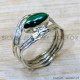 Malachite 925 Sterling Silver Ring (SJWR-2642) Malachite 925 Sterling Silver Ring (SJWR-2642)