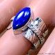 Lapis Lazuli 925 Sterling Silver Ring (SJWR-2653) Lapis Lazuli 925 Sterling Silver Ring (SJWR-2653)