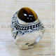Tiger Eye 925 Sterling Silver Ring (SJWR-2662) Tiger Eye 925 Sterling Silver Ring (SJWR-2662)