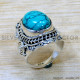 Turquoise 925 Sterling Silver Ring (SJWR-2663) Turquoise 925 Sterling Silver Ring (SJWR-2663)