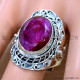 Ruby 925 Sterling Silver Ring (SJWR-2664) Ruby 925 Sterling Silver Ring (SJWR-2664)