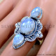 Rainbow Moonstone 925 Sterling Silver Ring (SJWR-2676) Rainbow Moonstone 925 Sterling Silver Ring (SJWR-2676)