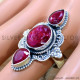 Ruby 925 Sterling Silver Ring (SJWR-2680) Ruby 925 Sterling Silver Ring (SJWR-2680)