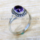 Amethyst 925 Sterling Silver Ring (SJWR-2702) Amethyst 925 Sterling Silver Ring (SJWR-2702)
