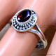 Garnet 925 Sterling Silver Ring (SJWR-2703) Garnet 925 Sterling Silver Ring (SJWR-2703)