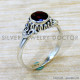 Garnet 925 Sterling Silver Ring (SJWR-2706) Garnet 925 Sterling Silver Ring (SJWR-2706)