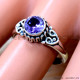 Garnet 925 Sterling Silver Ring (SJWR-2707)