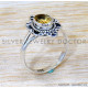Citrine 925 Sterling Silver Ring (SJWR-2712) Citrine 925 Sterling Silver Ring (SJWR-2712)