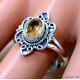 Citrine 925 Sterling Silver Ring (SJWR-2712) Citrine 925 Sterling Silver Ring (SJWR-2712)