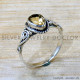 Citrine 925 Sterling Silver Ring (SJWR-2713) Citrine 925 Sterling Silver Ring (SJWR-2713)