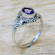 Amethyst 925 Sterling Silver Ring (SJWR-2721)