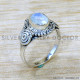 Rainbow Moonstone 925 Sterling Silver Ring (SJWR-2724) Rainbow Moonstone 925 Sterling Silver Ring (SJWR-2724)