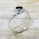 Garnet 925 Sterling Silver Ring (SJWR-2730) Garnet 925 Sterling Silver Ring (SJWR-2730)
