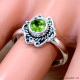 Peridot 925 Sterling Silver Ring (SJWR-2734) Peridot 925 Sterling Silver Ring (SJWR-2734)