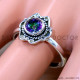 Mystic Topaz 925 Sterling Silver Ring (SJWR-2736) Mystic Topaz 925 Sterling Silver Ring (SJWR-2736)
