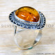 Amber 925 Sterling Silver Ring (SJWR-2739) Amber 925 Sterling Silver Ring (SJWR-2739)