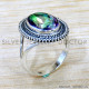 Mystic Topaz 925 Sterling Silver Ring (SJWR-2745) Mystic Topaz 925 Sterling Silver Ring (SJWR-2745)