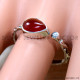 Carnelian 925 Sterling Silver Ring (SJWR-2748) Carnelian 925 Sterling Silver Ring (SJWR-2748)