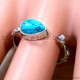 Turquoise 925 Sterling Silver Ring (SJWR-2750) Turquoise 925 Sterling Silver Ring (SJWR-2750)