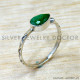 Emerald 925 Sterling Silver Ring (SJWR-2751) Emerald 925 Sterling Silver Ring (SJWR-2751)
