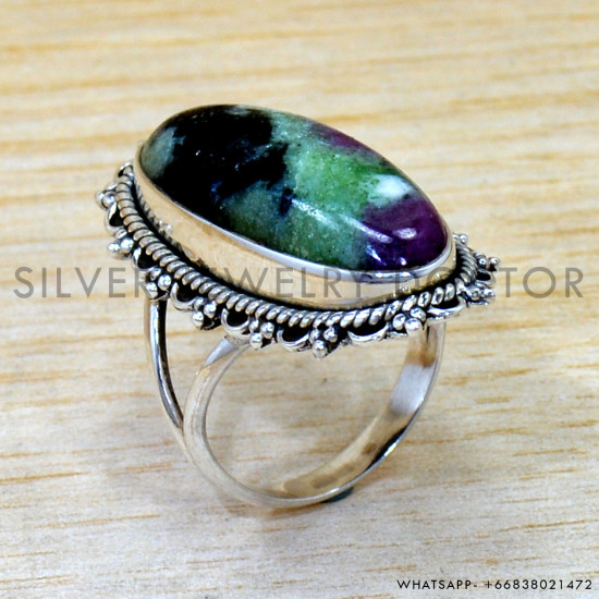 Ruby 925 Sterling Silver Ring (SJWR-2758) Ruby 925 Sterling Silver Ring (SJWR-2758)