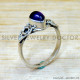 Amethyst 925 Sterling Silver Ring (SJWR-2768) Amethyst 925 Sterling Silver Ring (SJWR-2768)