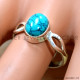 Turquoise 925 Sterling Silver Ring (SJWR-2770) Turquoise 925 Sterling Silver Ring (SJWR-2770)