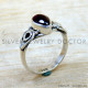 Garnet 925 Sterling Silver Ring (SJWR-2771) Garnet 925 Sterling Silver Ring (SJWR-2771)