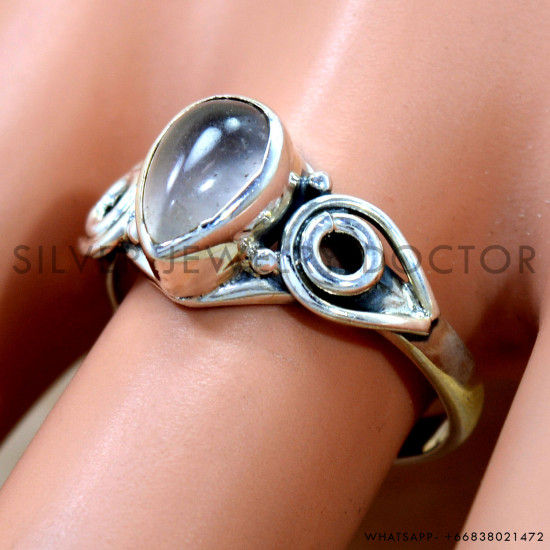 Rose Quartz 925 Sterling Silver Ring (SJWR-2776) Rose Quartz 925 Sterling Silver Ring (SJWR-2776)