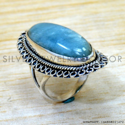 Aquamarine 925 Sterling Silver Ring (SJWR-2784) Aquamarine 925 Sterling Silver Ring (SJWR-2784)