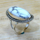 Howlite 925 Sterling Silver Ring (SJWR-2785)