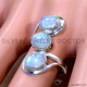 Rainbow Moonstone 925 Sterling Silver Ring (SJWR-2795) Rainbow Moonstone 925 Sterling Silver Ring (SJWR-2795)