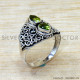 Peridot 925 Sterling Silver Ring (SJWR-2796) Peridot 925 Sterling Silver Ring (SJWR-2796)