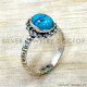 Turquoise 925 Sterling Silver Ring (SJWR-2800) Turquoise 925 Sterling Silver Ring (SJWR-2800)