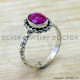 Ruby 925 Sterling Silver Ring (SJWR-2802) Ruby 925 Sterling Silver Ring (SJWR-2802)