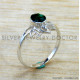 Emerald 925 Sterling Silver Ring (SJWR-2809)