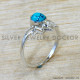 Turquoise 925 Sterling Silver Ring (SJWR-2811)