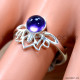 Amethyst 925 Sterling Silver Ring (SJWR-2813)