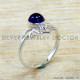 Amethyst 925 Sterling Silver Ring (SJWR-2813)