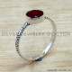 Ruby 925 Sterling Silver Ring (SJWR-2819)