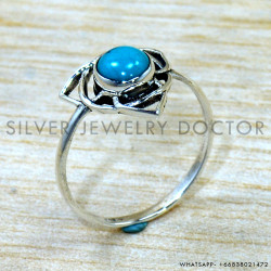 Turquoise 925 Sterling Silver Ring (SJWR-2830) Turquoise 925 Sterling Silver Ring (SJWR-2830)