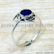 Sapphire 925 Sterling Silver Ring (SJWR-2832)