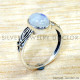 Rainbow Moonstone 925 Sterling Silver Ring (SJWR-2840)