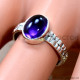 Amethyst 925 Sterling Silver Ring (SJWR-2856)