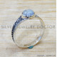 Rainbow Moonstone 925 Sterling Silver Ring (SJWR-2863)