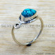 Turquoise 925 Sterling Silver Ring (SJWR-2865)