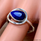 Sapphire 925 Sterling Silver Ring (SJWR-2869)