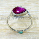 Ruby 925 Sterling Silver Ring (SJWR-2872)